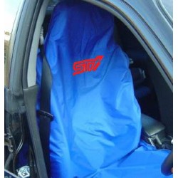 Subaru Sitz-Schonbezug STI Blau/Weiss