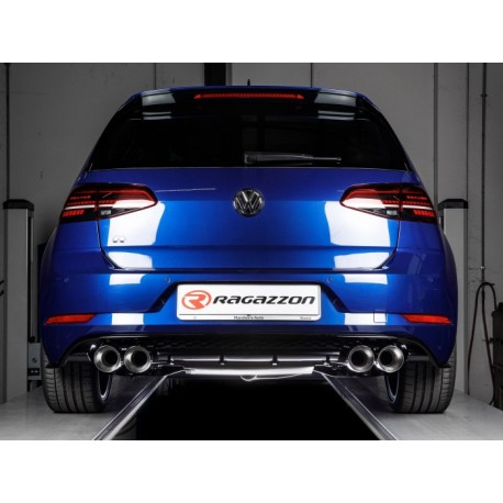 Ragazzon Duplex Klappenauspuff VW Golf 7 R Facelift