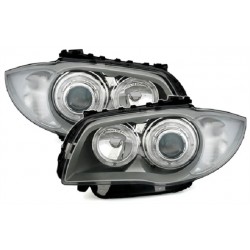 Angel Eyes Scheinwerfer BMW 1er E82 Coupe 2