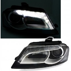 LED Tagfahrlicht Scheinwerfer Audi A3 8P Facelift