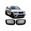 BMW X5 06-13 Sportgrill Nieren Set Schwarz matt