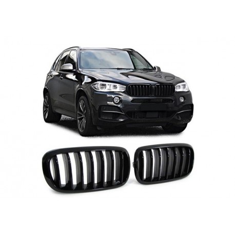 BMW X5 13-18 Sportgrill Nieren Set Schwarz Glanz