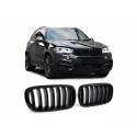 BMW X5 13-18 Sportgrill Nieren Set Schwarz Glanz