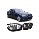 BMW 3er Limo 2008-2013 Sportgrill Nieren Set M3 Look Schwarz glanz