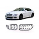BMW 6er 2003-2010 Chrom Sportgrill Nieren Set BMW 6er 2003-2010 Chrom Sportgrill Nieren Set