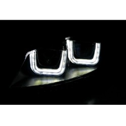 LED Angel Eyes Scheinwerfer Chrom VW Polo 6C 2