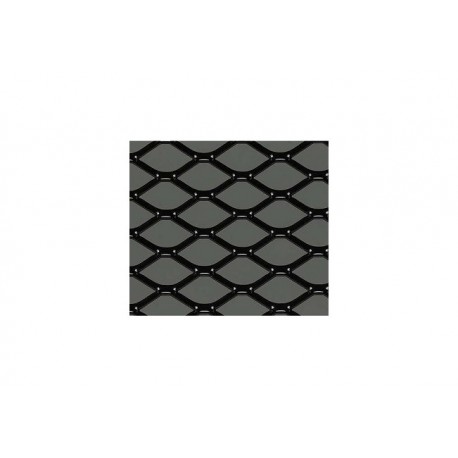 Sportgitter 125x25cm Alu Schwarz