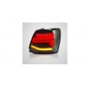 LED Lightbar Rückleuchten Schwarz Dynamic VW Polo 6C