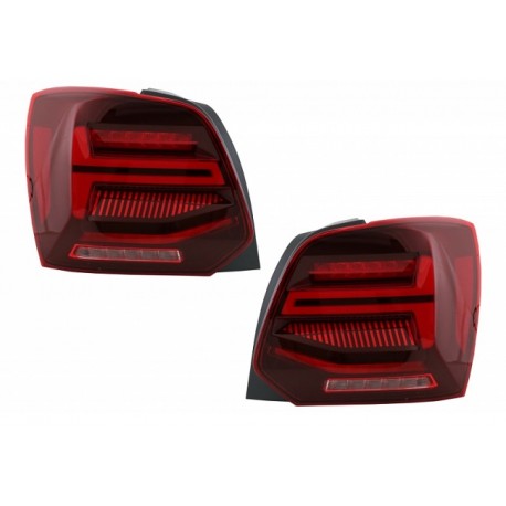LED Lightbar Dynamic Rückleuchten Rot VW Polo 6C