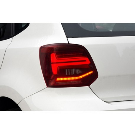 LED Lightbar Dynamic Rückleuchten Rot VW Polo 6C