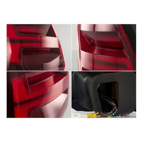 LED Lightbar Dynamic Rückleuchten Rot VW Polo 6C