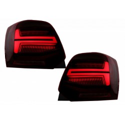 LED Lightbar Dynamic Rückleuchten Rot VW Polo 6R 2