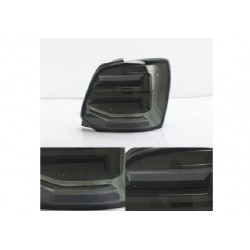 LED Lightbar Dynamic Rückleuchten Schwarz Rot VW Polo 6R