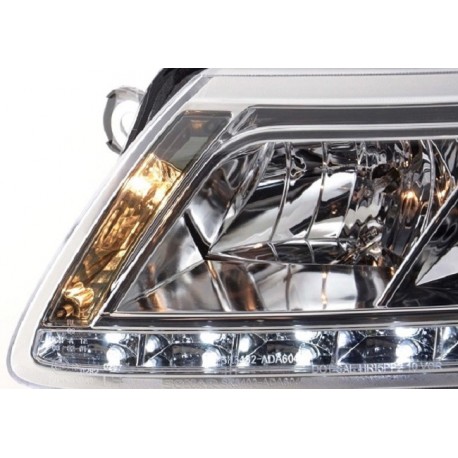 Xenon Tagfahrlicht Scheinwerfer Chrom Audi A6 4F