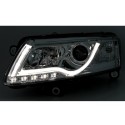 Lightbar Scheinwerfer Chrom Audi A6 4F