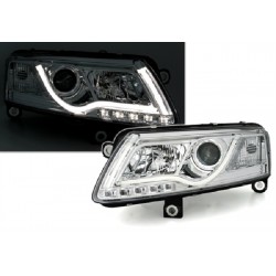 Lightbar Scheinwerfer Chrom Audi A6 4F