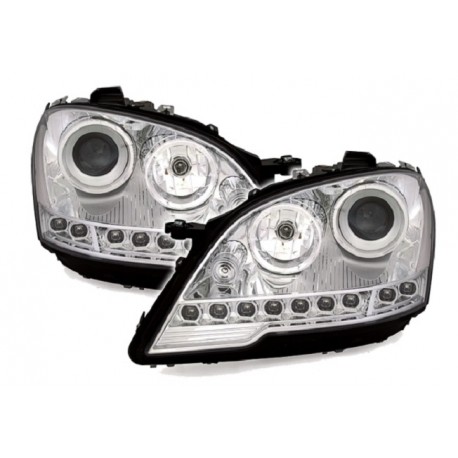 Scheinwerfer Chrom Mercedes ML