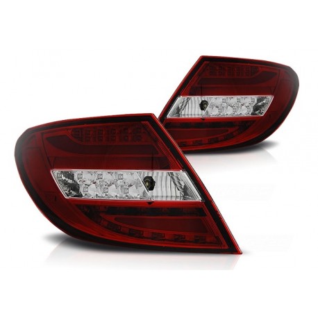 LED Lightbar Rückleuchten Rot Mercedes C-Klasse