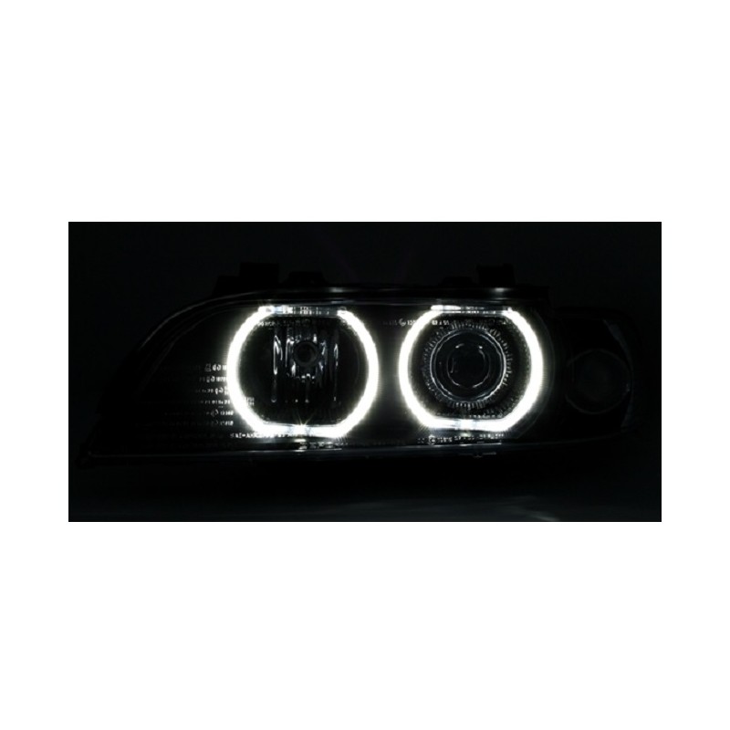 Bmw E39 Xenon Scheinwerfer Mit Angel Eyes Xenon Angel Eyes Scheinwerfer Schwarz BMW E39 inkl. E-Prüfzeichen