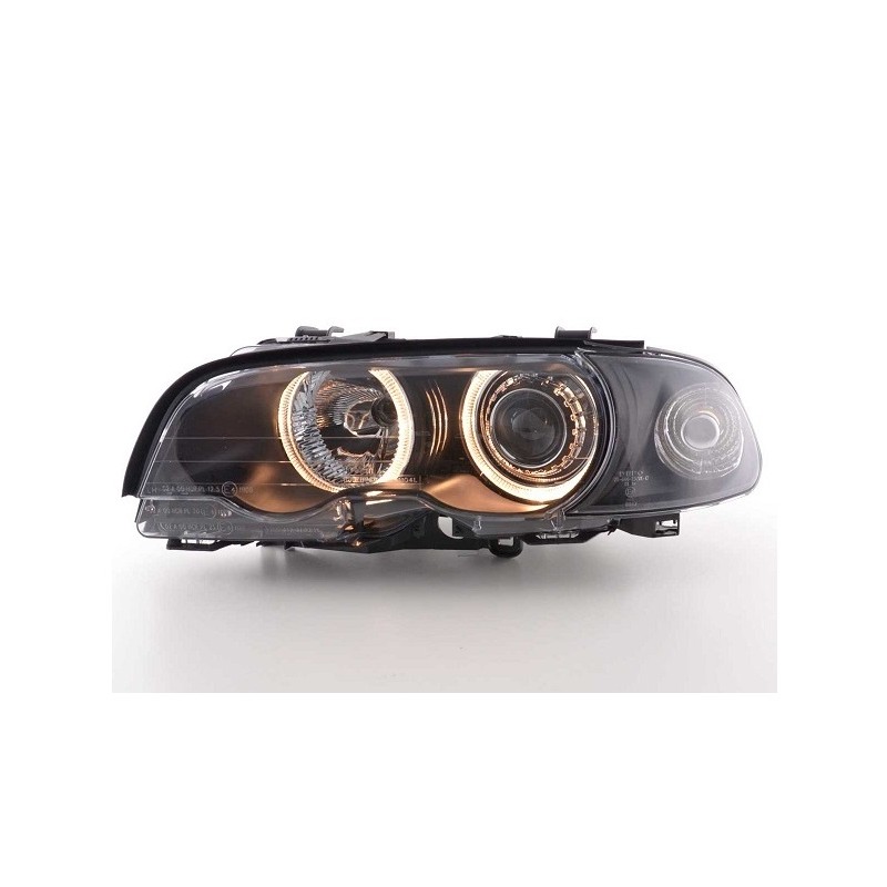 Bmw E46 Xenon Geht An Und Aus Xenon Angel Eyes Scheinwerfer Schwarz BMW E46 inkl. E-Prüfzeichen