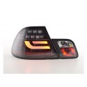 LED Lightbar Rückleuchten Schwarz BMW E46
