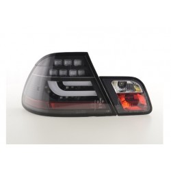 LED Lightbar Rückleuchten Schwarz BMW E46 2