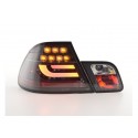 LED Lightbar Rückleuchten Schwarz BMW E46