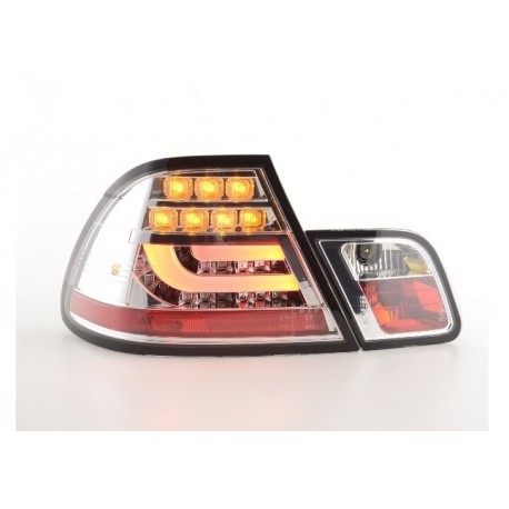 LED Lightbar Rückleuchte Chrom BMW E46
