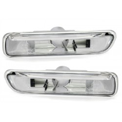 Seitenblinker Chrom BMW E46