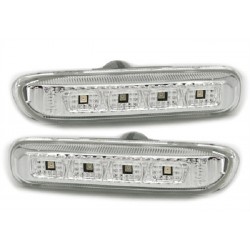 LED Seitenblinker Chrom BMW E46
