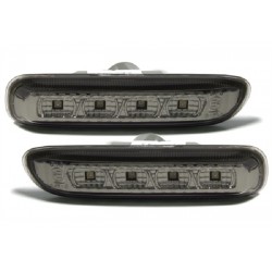 LED Seitenblinker Chrom Smoke BMW E46