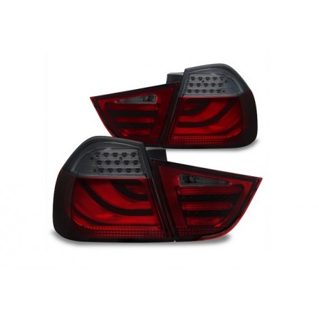 LED Lightbar Rückleuchten Rot Smoke BMW E90