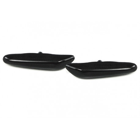 LED Dynamic Seitenblinker Schwarz BMW E90 Limo