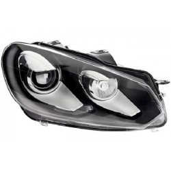  HELLA Bi-Xenon Scheinwerfer Schwarz Rechts VW Golf 6