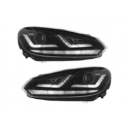 OSRAM Xenon Tagfahrlicht Scheinwerfer Schwarz VW Golf 6