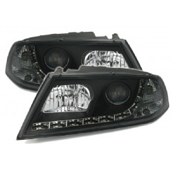LED Scheinwerfer Schwarz Skoda Octavia