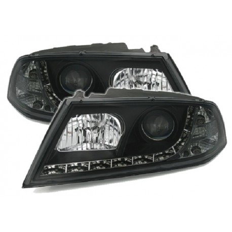 LED Scheinwerfer Schwarz Skoda Octavia