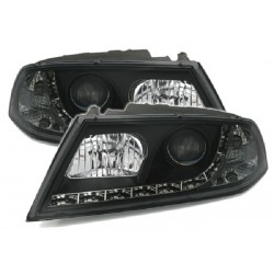Xenon LED Scheinwerfer Schwarz Skoda Octavia