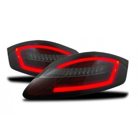 LED Lightbar Rückleuchten Rot Smoke Porsche Cayman