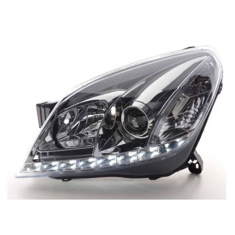  LED Tagfahrlicht Scheinwerfer Chrom Opel Astra H