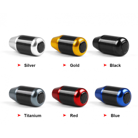 Carbon Aluminium Schaltknauf universal 75mm