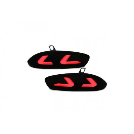 LED Rückleuchten Schwarz/Smoke Seat Leon 1P1 09-12