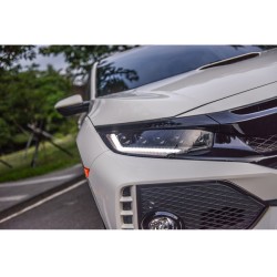 Full LED Scheinwerfer Schwarz Sequentiell Honda Civic 2016+ 2