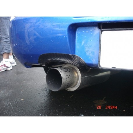 Carbon Auspuffring Impreza 01-