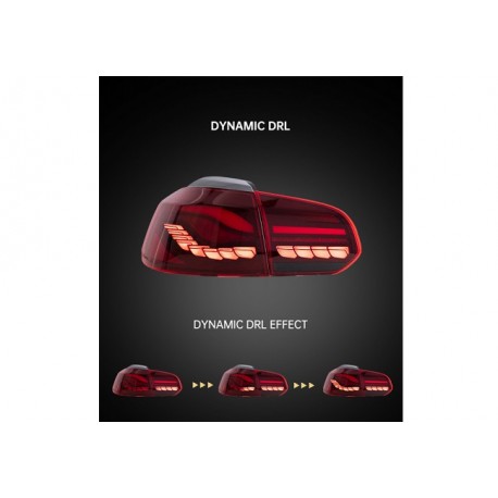 OLD Lightbar Rückleuchten Dynamisch VW Golf 6