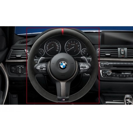 BMW M Performance II Lenkrad Alcantara mit Carbonblende