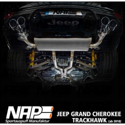 NAP Klappenauspuffanlage Jeep Grand Cherokee Trackhaw