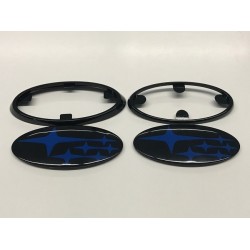 Subaru OEM Emblem Set Sterne blau Impreza 2008-2014 2