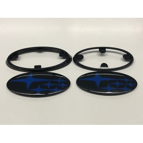 Subaru OEM Emblem Set Sterne blau Impreza 2008-2014
