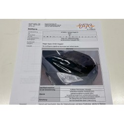 DTC Gutachten Carbon Haube Weber Style Hyundai Genesis ab 2009-